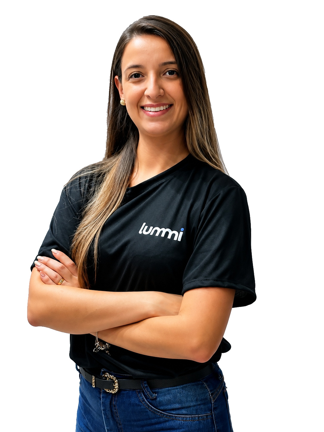 Colaboradora da equipe Lummi